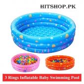 3 Ring Inflatable Soft Swimming Bathtub For Kids